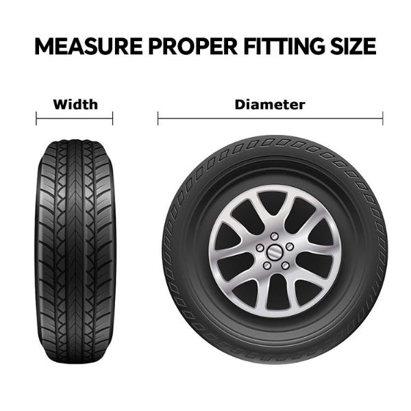 Protector impermeable para cubierta de rueda - 90B11A