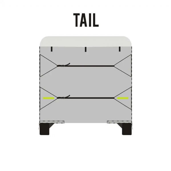 Cubierta para 5 ruedas - 90B04A