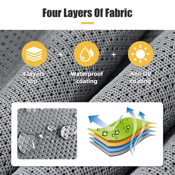 Travel Trailer RV cubierta - 90B05A