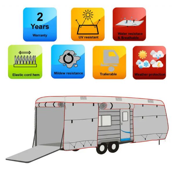 Cubierta para autocaravanas Toy Hauler - 90B09A