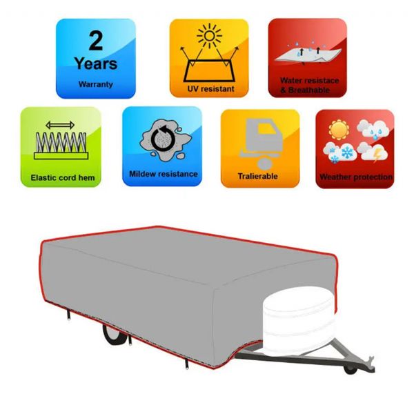 Funda de camping plegable - 90B10A