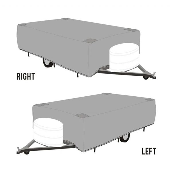 Funda de camping plegable - 90B10A