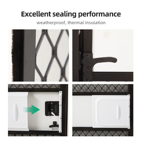 Puerta de un solo punto para autocaravanas estadounidenses - 71C72B