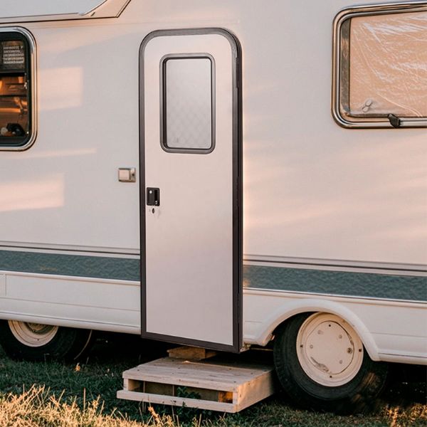 Puerta de un solo punto para autocaravanas estadounidenses - 71C72B