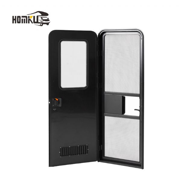 Puerta de un solo punto para autocaravanas de aleación de aluminio - 71C72E