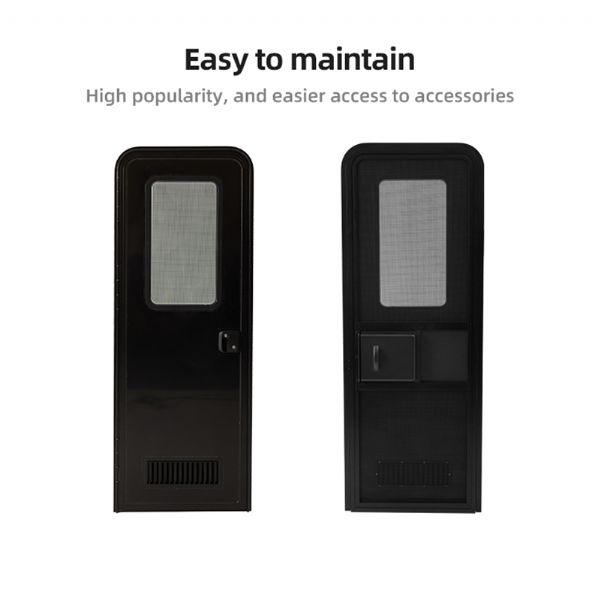 Puerta de un solo punto para autocaravanas de aleación de aluminio - 71C72E