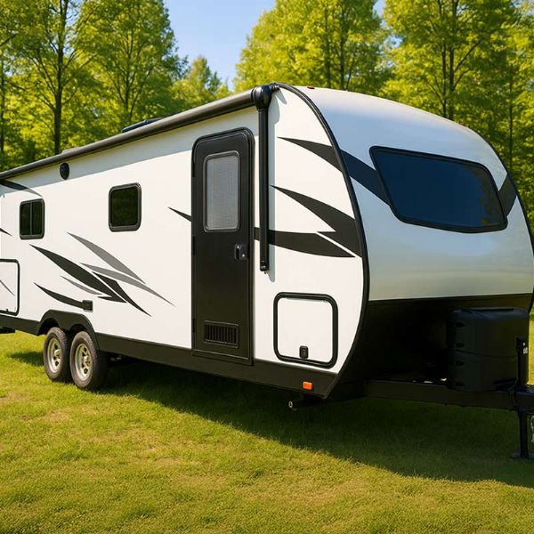 Puerta de un solo punto para autocaravanas de aleación de aluminio - 71C72E