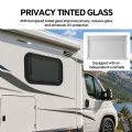 Ventana de Empuje Templada para RV con Persiana Plisada - 70A59N