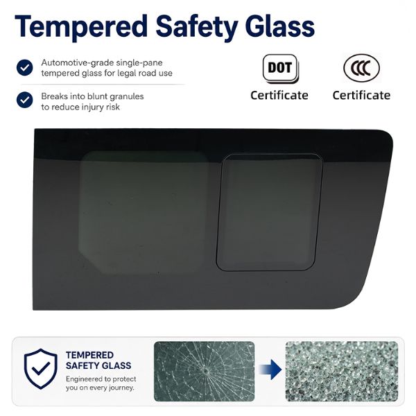 Ventana Corrediza Flush Izquierda para Sprinter 1403x776 mm NCV3 VS30 - 71C62B