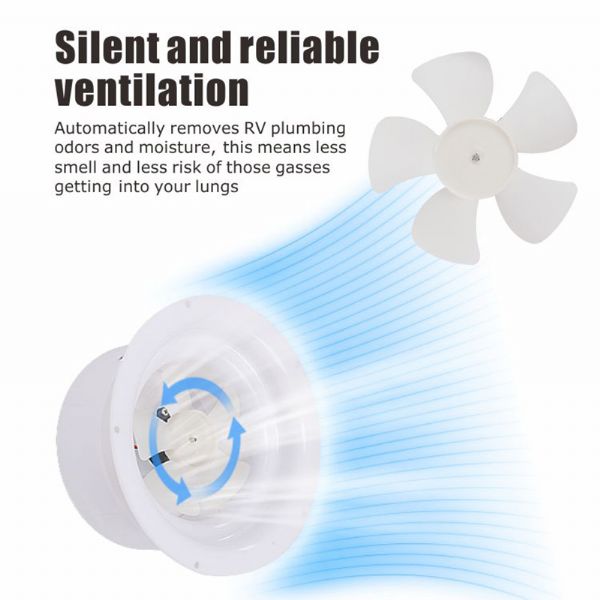 Ventilador Solar RV - 70C13L