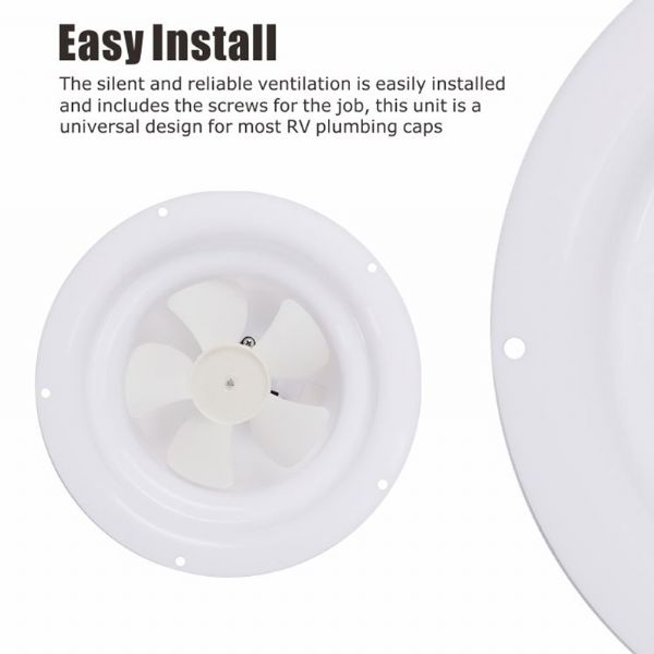 Ventilador Solar RV - 70C13L