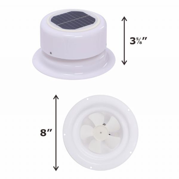 Ventilador Solar RV - 70C13L